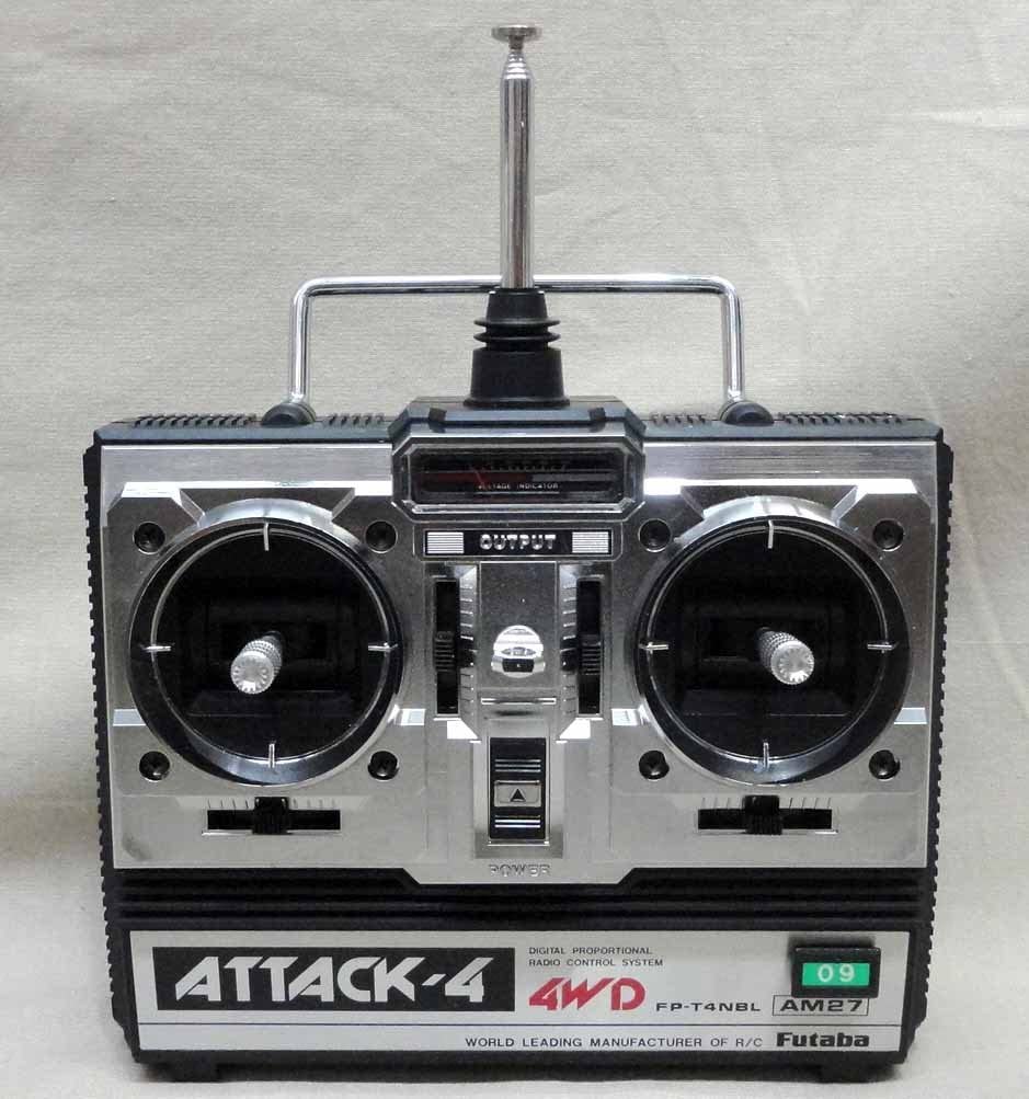 Futaba ATTACK-4 4WD FP-T4NBL AM27ラジコンプロポ